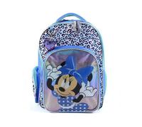 Schultasche Disney Minni Mouse Blau Backpack Freizeit-Tasche