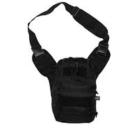 Schulter-Umhängetasche Deluxe schwarz