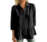 Schulterfreies Oberteil Schwarz Weißes Oversize Longshirts Kurzarmbluse Print Transparent Frottee Modische Bund Multiblu Arm Party Creme Herz Rockige Ballonärmel Ballonärmeln Festival Gelben