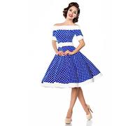 Schulterfreies Swing-Kleid