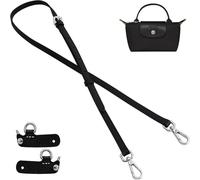 Schultergurt für Long Champ Mini Tasche Damen, Rindsleder Taschen Riemen Umrüstsatz Ersatz Verstellbaren Crossbody Schultergurt für Le Pliage XS Mini Pouch