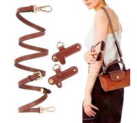 Schultergurt für Longchamp Damen Taschen, Taschengurte zum wechseln für Mini Bag Straps Damen, Länge: 94-114 cm, Braun