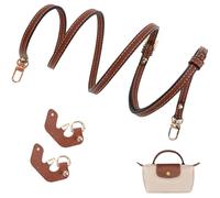 Schultergurt für Longchamp Tasche Damen, Verstellbarer Schulterriemen für Taschen, Leder Riemen Tragegurte für Longchamp Mini Bag Straps,Taschengurt Gurt Verlängerung (Breite des Schultergurtes 0,9cm)