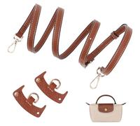 Schultergurt für Longchamp Tasche Damen, Verstellbarer Schulterriemen für Taschen, Leder Riemen Tragegurte für Longchamp Mini Bag Straps,Taschengurt Gurt Verlängerung (Breite des Schultergurtes 1,2cm)