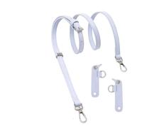 Schultergurt Für Taschen Shoulder Strap for Mini Mocha Terra Bag Belt Crossbody Transformation Accessories(Purple Silver Set)