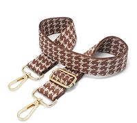 Schultergurt Für Taschen Taschenband Taschengurte Zum Wechseln Damen Breiter Taschenriemen Zubehör Shoulder Strap Tragegurt Bag A05 Gold/3,8cm