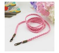 Schultergurt Tragegurt Geldbörse Handschlaufe Taschengurt Solider Taschengurt Ersatztaschenkette Gewebte Tasche Handschlaufe Schultergurt Zubehör Umhängegurt Taschengurt (Color : Pink)