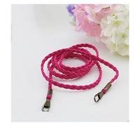 Schultergurt Tragegurt Geldbörse Handschlaufe Taschengurt Solider Taschengurt Ersatztaschenkette Gewebte Tasche Handschlaufe Schultergurt Zubehör Umhängegurt Taschengurt (Color : Rose red)