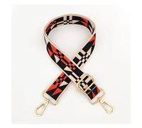 Schultergurt Tragegurt Taschengurt-Tragegriff, 130 cm, abnehmbarer Taschengurt, verstellbar, Handtaschen-Zubehör, Handtaschengurt, Taschenteile Umhängegurt Taschengurt ( Color : Orange gold buckle )