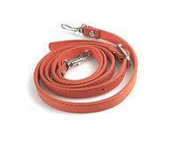 Schulterriemen 138 cm . Pu. Leder-Schultertasche Strap Bag-Griffe DIY. Ersatz Geldbörsengriff for Handtasche Gürtel Strap Bag Zubehör Verstellbar Schulterriemen ( Color : 18 (orange 120cm) , Size : Go