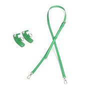 Schulterriemen aus PU-Leder, Ersatzgürtel, verstellbarer Taschengurt, Handtaschen-Ersatzriemen für Knödel, Crossbody-Tasche, grün