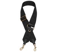 Liebeskind Berlin Schulterriemen - Logo Webbing Strap - in black - für Damen - aus Textil