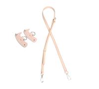 Schulterriemen PU-Leder Ersatzgürtel Verstellbarer Taschengurt Handtasche Ersatzriemen für Knödel Crossbody Tasche, rose