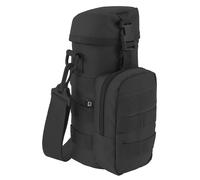 Schultertasche BRANDIT "Brandit Herren Big Bottle Holder", Herren, Gr. onesize, schwarz, Polyester, unifarben, Taschen Schultertasche (85369341-0) schwarz
