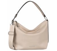 Schultertasche BRUNO BANANI "Amalfi", Damen, Gr. B/H/T: 26cm x 23cm x 10cm, beige, Lederimitat, Taschen Schultertasche, Handtasche Damen Tasche Schulterriemen (90955536-0) beige