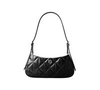 Schultertasche CALVIN KLEIN "QUILTED SM SHOULDER BAG", Damen, Gr. B/H/T: 27cm x 11cm x 4,5cm, schwarz, Lederimitat, Polyester, unifarben, Taschen Schultertasche, Damen Henkeltasche, Handtasche, Umhäng
