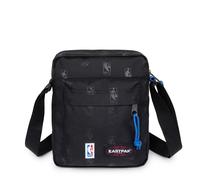 Schultertasche EASTPAK "ARCADE MINI BAG", Damen, Gr. B/H/T: 18,5cm x 21,5cm x 5cm, schwarz, nba logo, Polyester, Taschen Schultertasche, Mini Bag, Messenger Bag, Basketball NBA (68923122-0) schwarz, n