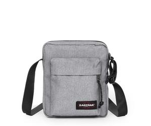 Schultertasche EASTPAK "ARCADE MINI BAG", Damen, Gr. B/H/T: 18,5cm x 21,5cm x 7cm, grau, Polyester, unifarben, Taschen Schultertasche, Umhängetasche mit Reißverschlussfächern und großem Steckfach (694