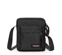 Schultertasche EASTPAK "ARCADE MINI BAG Ultra Marine", Damen, Gr. B/H/T: 18,5cm x 21,5cm x 7cm, schwarz, Polyester, unifarben, Taschen Schultertasche, Unisex Umhängetasche, Freizeittasche mit Logo-Auf