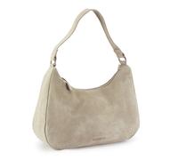 Schultertasche ELBSAND "Handtasche, Shopper", Damen, Gr. B/H/T: 32cm x 19cm x 11cm, sand, Rindsleder, clean, unifarben, Taschen Schultertasche, Ledertasche, Tragetasche, Damentasche aus weichem Leder