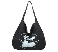 Fritzi aus Preußen Malibu Denim Limited Barbie Easy Schultertasche 48 cm schwarz