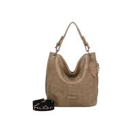 Schultertasche FRITZI AUS PREUSSEN "Eco Fritzi01", Damen, Gr. B/H/T: 34cm x 28cm x 12cm onesize, mud, 58% Polyester, 42% Polyurethan, unifarben, Taschen Schultertasche, mit Crossbody-Tragefunktion (38