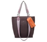 Fritzi aus Preußen Henkeltasche Izzy02 Damen Baumwolle 11x39x32 cm mit abnehmbarem Brillenetui Lila