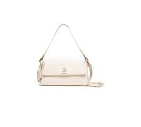 Schultertasche GATTINONI "Denise Flap Bag. Damen", Damen, Gr. B/H/T: 7cm x 21cm onesize, milk, Polyurethan, Taschen Schultertasche, Schultertasche Damen, Abendtasche, Fashion, Lifestyle, Sale (6101116