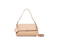 Schultertasche GATTINONI "Denise Flap Bag. Damen", Damen, Gr. B/H/T: 7cm x 21cm onesize, natural, Polyurethan, Taschen Schultertasche, Schultertasche Damen, Abendtasche, Fashion, Lifestyle, Sale (3579