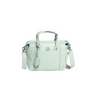Schultertasche GATTINONI "Denise Soft Bowling Bag Damen", Damen, Gr. B/H/T: 16cm x 18cm onesize, sage, PVC, Polyurethan, Taschen Schultertasche, Schultertasche Damen, Abendtasche, Fashion, Lifestyle, 