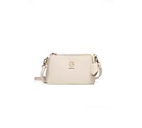 Schultertasche GATTINONI "Denise Soft Medium Crossbody Bag Damen", Damen, Gr. B/H/T: 7cm x 17cm onesize, milk, Polyurethan, Taschen Schultertasche, Schultertasche Damen, Abendtasche, Fashion, Lifestyl