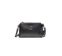 Schultertasche GATTINONI "Denise Soft Medium Crossbody Bag Damen", Damen, Gr. B/H/T: 7cm x 17cm onesize, schwarz, Polyurethan, Taschen Schultertasche, Schultertasche Damen, Abendtasche, Fashion, Lifes