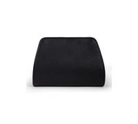 Schultertasche GRETCHEN "Lyra Clutch Two", Damen, Gr. B/H/T: 25cm x 20cm x 20cm, schwarz (schwarz, grau), Leder, unifarben, Taschen Schultertasche, aus italienischem Kalbsleder (43956534-0) schwarz, g