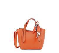 Schultertasche HARPA "SAGE", Damen, Gr. B/H/T: 24cm x 21cm x 33cm, orange, Polyurethan (PU), unifarben, Taschen Schultertasche, mit dekorativem Schal (51774557-0) orange