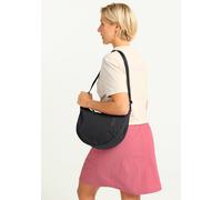 Schultertasche JACK WOLFSKIN "ZOYA 8", Damen, Gr. onesize, schwarz, Polyamid, Taschen Schultertasche, Umhängetasche, Schlüsselhaken, versteckte Reißverschlusstasche (96281933-0) schwarz