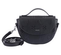 Schultertasche JOOP "decoro stampa kaley shoulderbag shf", Damen, Gr. B/H/T: 21,5cm x 16cm x 6,2cm, schwarz, Kunstfaser, Taschen Schultertasche (20454419-0) schwarz