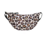 Schultertasche JOOP JEANS "cuore leo ivy shoulderbag shz", Damen, Gr. B/H/T: 29cm x 17cm x 10cm, braun (schwarz), Lederimitat, Taschen Schultertasche, Damen Umhängetasche, im angesagten Animal-Look (6