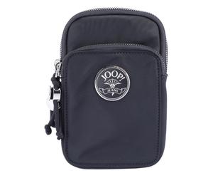 Schultertasche JOOP JEANS "lietissimo 1.0 maria shoulderbag xsvz", Damen, Gr. B/H/T: 11cm x 17,5cm x 3cm, blau (nightblau), Polyester, Taschen Schultertasche, Damen Schultertasche mit Reißverschluss (