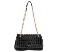 Schultertasche JOOP JEANS "ruga emma shoulderbag shf", Damen, Gr. B/H/T: 29cm x 17cm x 11cm, schwarz, Polyurethan (PU), unifarben, Taschen Schultertasche, Henkeltasche Handtasche Damen Mini Bag (54302