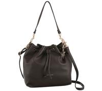 Schultertasche JOOP JEANS "salve zohara matchsack mvo", Damen, Gr. B/H/T: 28cm x 29cm x 14cm, schwarzbraun, Lederimitat, Taschen Schultertasche, Damen Umhängetasche, Handtasche, Tragetasche mit stylis