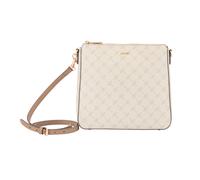 Schultertasche JOOP "mazzolino jasmina shoulderbag mvz", Damen, Gr. B/H/T: 27cm x 25cm x 6cm, beige (moon rock), Lederimitat, Taschen Schultertasche, Damen Umhägetasche, mit abnehmbarem und verstellba