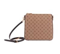 Schultertasche JOOP "mazzolino jasmina shoulderbag mvz", Damen, Gr. B/H/T: 27cm x 25cm x 6cm, toffee, Kunststoff, Taschen Schultertasche (88350904-0) toffee