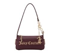 Schultertasche JUICY COUTURE "JASMINE SMALL HOBO Damen", Damen, Gr. B/H/T: 5cm x 10cm x 5cm onesize, braun (winetasting), Polyurethan, Taschen Schultertasche, Schultertasche Damen, Abendtasche, Handta