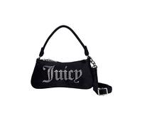 Schultertasche JUICY COUTURE "KIMBERLY SMALL HOBO. Damen", Damen, Gr. B/H/T: 4cm x 11cm onesize, schwarz, Polyester, Taschen Schultertasche, Schultertasche Damen, Mini Bag, Handtasche, Fashion, Lifest