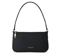 Schultertasche LAZAROTTI "Bologna Leather Pochette Schultertasche Leder 22 cm", Damen, Gr. B/H/T: 4cm x 12cm, schwarz, Leder, Taschen Schultertasche (52265930-0) schwarz