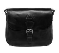 Schultertasche Leder schwarz YALE Umhängetasche