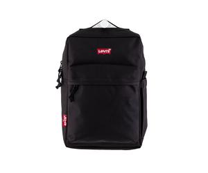 Schultertasche LEVI'S "Rucksack", Damen, Gr. B/H/T: 26,5cm x 40,5cm x 13cm 0, schwarz, Obermaterial: 100% Polyester PES., Taschen Schultertasche (44502214-0) schwarz