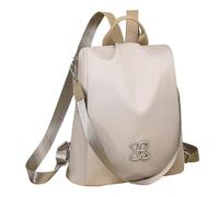 Schultertasche mit großer Kapazität: Rucksack mit verstellbarem Riemen für Damen, diebstahlsicheres Design, geräumig für Reisen und Reisen, Mehrzweck-Transporttasche für Snacks, Bücher, Computer, weiß