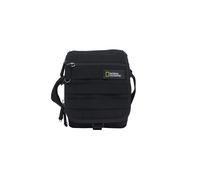 Schultertasche NATIONAL GEOGRAPHIC "Milestone", Damen, Gr. B/H/T: 19cm x 23cm x 23cm, schwarz, Kunstfaser, unifarben, Taschen Schultertasche, mit verstellbarem Schultergurt (77907240-0) schwarz