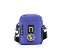 Schultertasche NATIONAL GEOGRAPHIC "New Explorer", Damen, Gr. B/H/T: 7,5cm x 19cm x 14,5cm, blau, Nylon, Taschen Schultertasche, Ripstop (16277703-0) blau